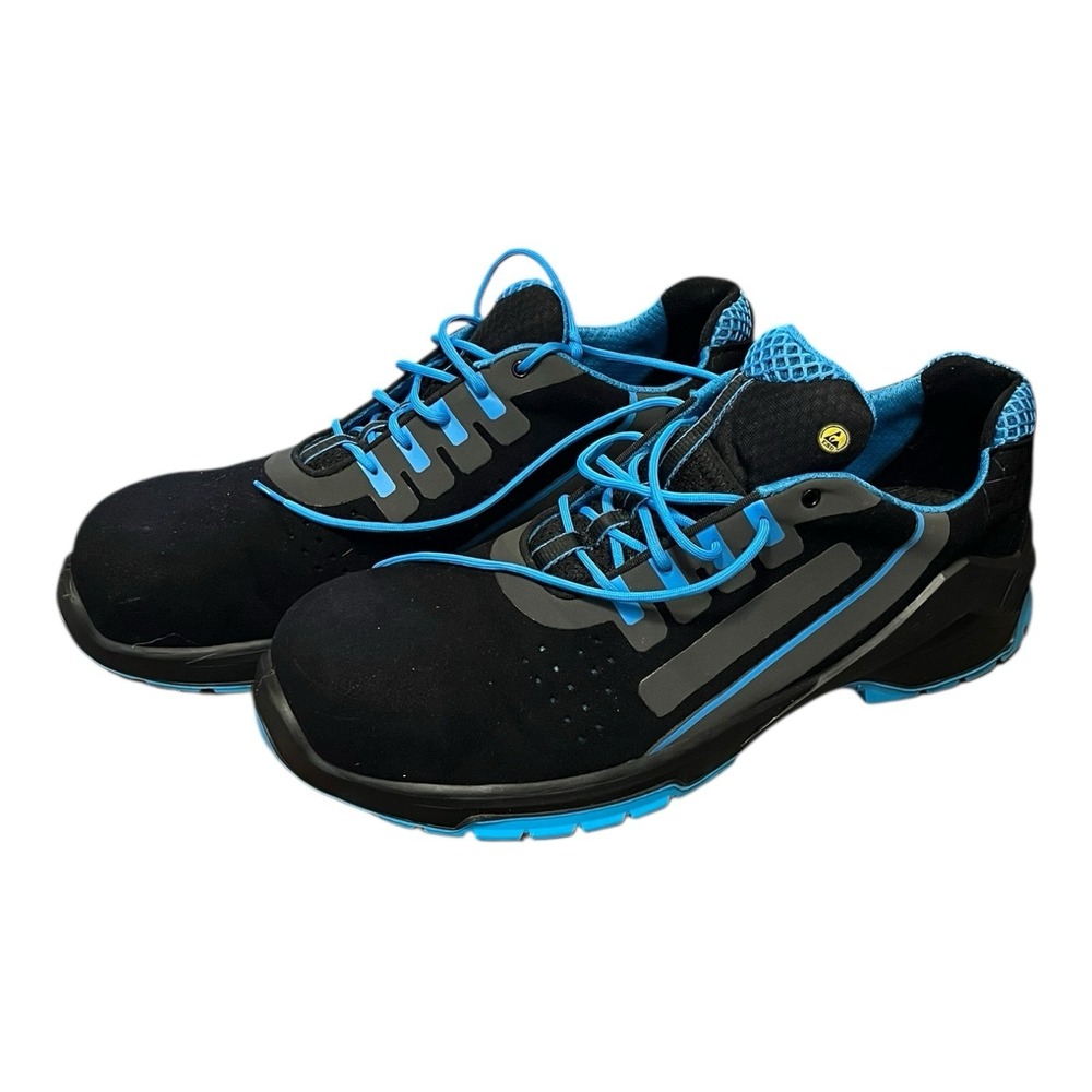 Size 47 Men's Steitz Secura VD PRO 1400 FORD Black/Blue Safety Shoes‎ Hard Toe